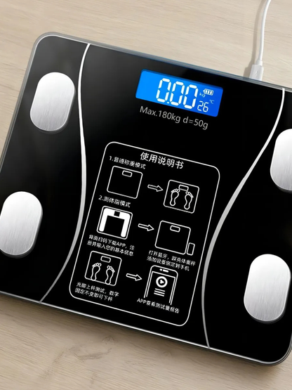BASCULA DIGITAL CON BLUETOOTH|